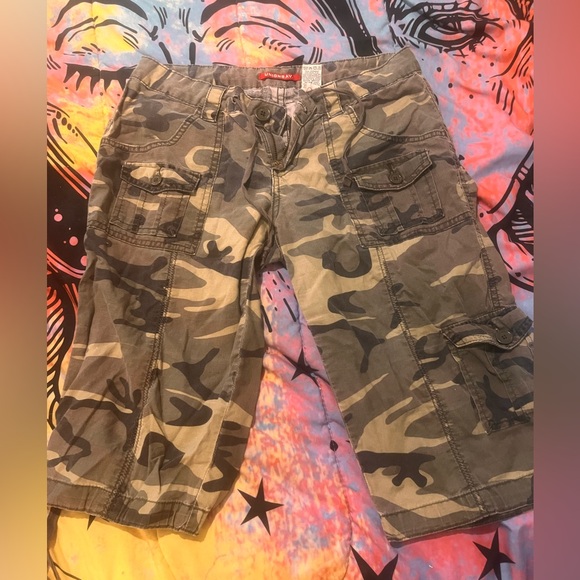 Vintage cargo army shorts - Picture 1 of 3